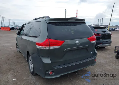 2013 Toyota Sienna Le V6 8 Passenger from USA, damaged, VIN 5TDKK3DC1DS292673